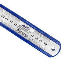 Измерительная линейка vertextools 500мм, металлическая 3042-500
