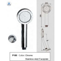 Ручной душ DUSCHY VANSTORE nanoplus форсунки из нержавеющей стали, 1режим 465-96