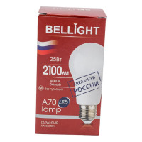 Светодиодная лампа BELLIGHT LED A70 220V/25W/E27 4000К 2100лм 85339515