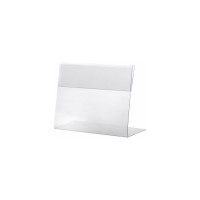 Держатели для ценников BRAUBERG 70x50 мм, комплект 20 шт, ПЭТ, 0,5 мм 291278