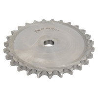 Звездочка без ступицы под расточку ISKRA для цепи 10B-1, Z=27, 5/8" x 3/8" CS10027 (PHS 10B-1A27)