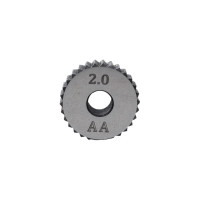 Ролик для прямой накатки 20x8х6 мм, шаг 2.0 мм, Р6М5 (aa) ИНСТУЛС 00001238298