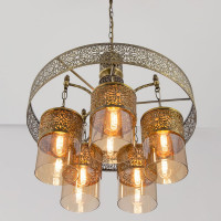 Подвесная люстра Citilux Эмир Бронза CL467153