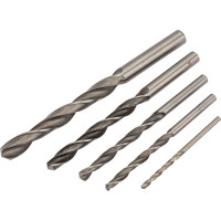 Набор сверл по металлу из 5 шт. под резьбу (2,5; 4,2; 5; 6,7; 8,5) Р6М5 ООО "ТМТ ГРУПП" 166186