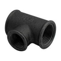 Переходной тройник Сантис 90 3/4"х1/2" вр чугун 000762