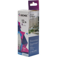 Светодиодная лампа КОСМОС LED 12Вт Свеча 220В E14 6500К LkecLED12wCNE1465