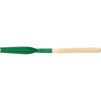 Стальной корнеудалитель КЭС 45x250x635 мм, деревянная рукоятка 21020025