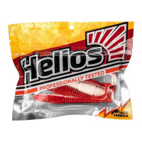 Виброхвост Helios hs-17-003 minoga 3.75"/9.5 см, red/white, 5шт 00000132664