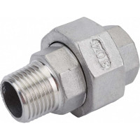 Американка TITAN LOCK нержавеющая (AISI304) 1/2", ВР/НР TL1/2UFM