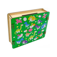 Копилка 50500 PREZENT Динозаврики, 21x17x7 см КПЛ-004