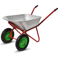 Строительная тачка с пневмоколесами БИЗОН 110 л, 250 кг 13810