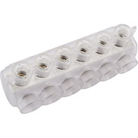 Клеммник КВТ 6-и контактный KE10.506 (AL 10-50/Cu 2.5-35) 88977