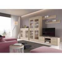 Тумба под ТВ Мебельград Элана гостиная, дуб сонома 9877_2