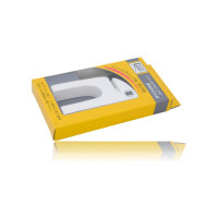 Точилка для ножей TOJIRO 83x43x17 мм, рукоять пластик, белый FK-407