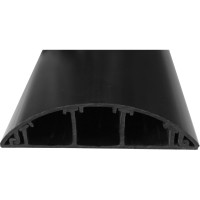 Напольный кабель-канал УРАЛ ПАК Стандарт черный 70x16 2м КК-7070016-042