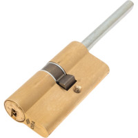 Цилиндровый механизм под вертушку CISA дл. шток ASIX OE307-81.00 65 мм/30+10+25, ЛАТУНЬ 28047