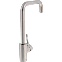 Смеситель для кухонной мойки Haiba поворотный, с высоким изливом, нержавеющая сталь HB70304-4