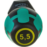 Короткая отвёртка для карбюраторов, шлицевая WERA 335 Stubby SL 5,5x1,0x24,5 мм WE-008842