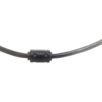 Кабель Cablexpert USB 2.0 Pro, AM/BM, 4.5 м, экранированный, 2 ферритовых кольца, черный, пакет CCF2-USB2-AMBM-15