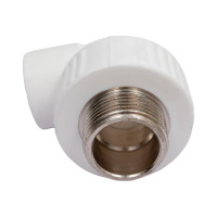 Угольник LAMMIN PPR комбинированный, НР 20х3/4" Lm31051020020