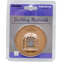 Полотно отрезное по строительным материалам Hilberg Building Materials Round WC 80 мм HR1180
