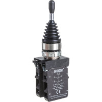 Кнопка-джойстик Emas 4-х позиционный, без фиксации, 250 В AC, 4 А CM707DJ41