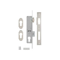 Врезной замок KALE KILIT цилиндровый, узкопрофильный, 155Р, BS30, R, 16CP, w/o SP, w/o Ros, STB 155P3000010