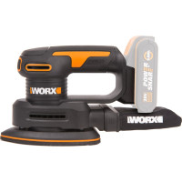 Виброшлифмашина аккумуляторная WORX 20 В, без АКБ и ЗУ WX822.9