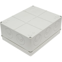Приборная коробка GREENEL наружного монтажа 240х195х97мм с монтажной платой IP55 GE41342