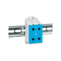 Двойная силовая вводная клемма EKF КСВ, 16-95, синяя, PROxima plc-kvs2-16-95-blue