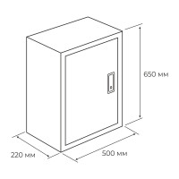 Корпус Электростандарт ЩМП-3-0 650*500*220мм IP31 821235