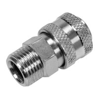 Быстроразъемная муфта VOREL с наружной резьбой 1/2" 81372