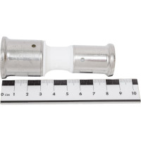 Переходная муфта HENCO ПВДФ пресс, белая, 26x20 16PKW-2620