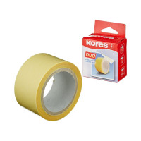 Двусторонняя канцелярская клейкая лента Kores 30х5 170372