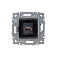 Розетка hdmi IEK Brite рhdmi-0-брб белый BR-H10-K01