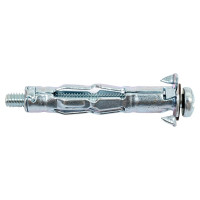 металлический дюбель крепежная техника molli 4x16 2 шт. 69004