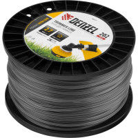 Леска двухкомпонентная EXTRA CORD (2.7 мм, 202 м, звезда, на DIN катушке) для триммера Denzel 96814