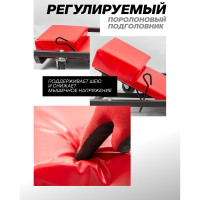 Подкатной лежак Forsage на 6-ти колесах с регулируемым подголовником+ 2 лотка F-TRHL6040-2(52635)