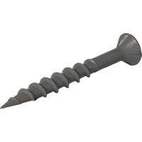Саморез для облицовочных панелей HARDWEX ТМ HWX1-GF-SP-4.2x38 мм, Phillips №2, GREY E-COAT, 500 шт. 5190000000317