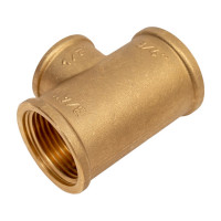 Тройник LD PRIDE 3/4'' - 1/2'' - 3/4'' вн/вн/вн, латунь 20-15-20 552124