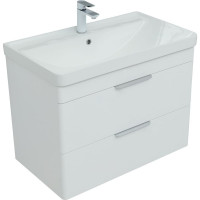 Подвесная тумба Aquanet Ирис new 80 2 ящика, белый глянец 00310146