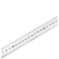 Измерительная линейка vertextools 500мм, металлическая 3042-500