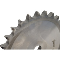 Звездочка без ступицы под расточку ISKRA для цепи 10B-1, Z=27, 5/8" x 3/8" CS10027 (PHS 10B-1A27)