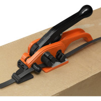 Натяжитель 2в1 для пп и пэт лент АЛГА ПАК (скрепа и пряжка) АП LH19 Оранжевый