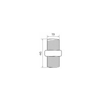 Ниппель Сантис 3/4" hp чугун 000757