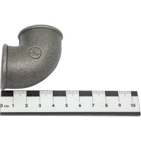 Уголок Сантис 90 3/4" вр, чугун 000747