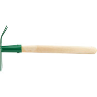Комбинированная стальная мотыжка КЭС 65x170x435 мм, деревянная рукоятка 21020024
