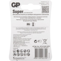 Алкалиновая батарейка GP super alkaline 4lr61 - 1 шт. на блистере 1412AP-2CR1 1412AP-2CR1 26074343