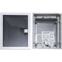Пластмассовый электрошкаф с пластиковой дверцей Tehnoplast для ит - 2 ряда ip 40 - u24fs it 30557