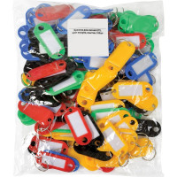 Бирка для ключей Осколпласт 100 шт./пак. ассорти 100 330465